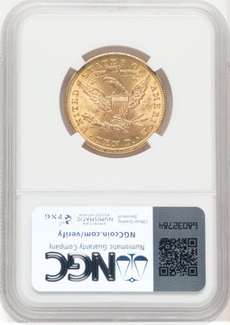 1901 $10 Liberty Eagle NGC MS65 (768951021)