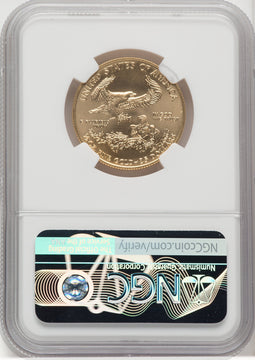 2020 $25 Half-Ounce Gold Eagle Mike Castle NGC MS70