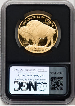 2010-W $50 Gold Buffalo NGC PF70 Anna Cabral
