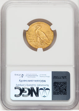 1914-D $5 Indian Half Eagle NGC MS63