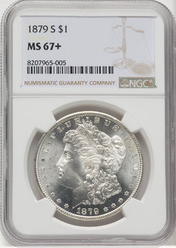 1879-S $1 Morgan Dollar NGC MS67+ (768780013)
