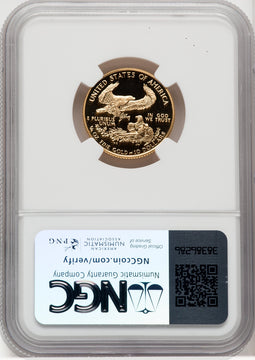 1993-P $10 Quarter-Ounce Gold Eagle NGC PF70