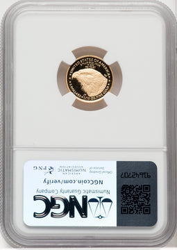 2021-W $5 Tenth Ounce Gold Eagle Type Two NGC PF70
