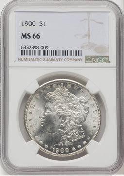 1900 $1 Morgan Dollar NGC MS66 (769155010)