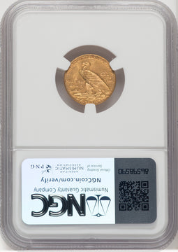 1912 $2.50 Indian Quarter Eagle NGC MS62 (769159040)
