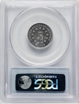 1882 5C CA Proof Shield Nickel PCGS PR65