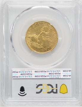 1795 $5 Small Eagle Early Half Eagle PCGS AU55