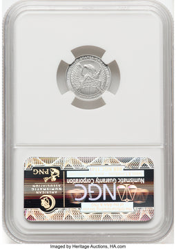 2007-W Platinum 4-Coin Set NGC MS70