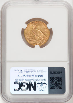1916-S $5 Indian Half Eagle NGC MS63 (768428008)