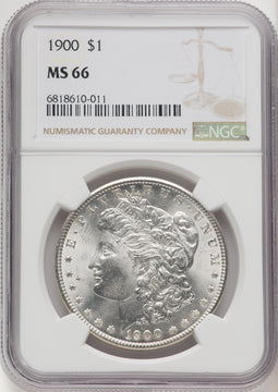 1900 Morgan Dollar NGC MS66