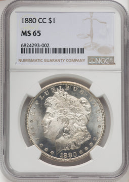1880-CC Morgan Dollar NGC MS65