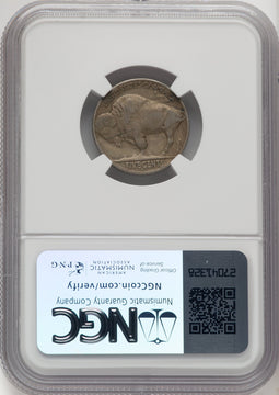 1937-D 5C Three-Legged Buffalo Nickel Details NGC XF40