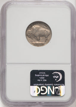 1937-D 5C Three-Legged Buffalo Nickel NGC AU58 (769326019)