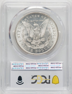 1878 7TF Reverse of 1878 Morgan Dollar PCGS MS65