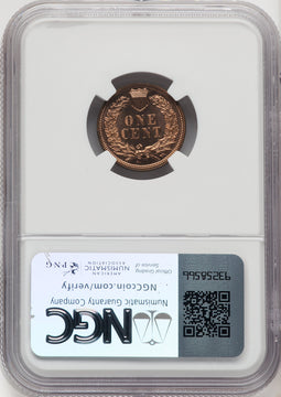 1882 1C RB Proof Indian Cent NGC PR66