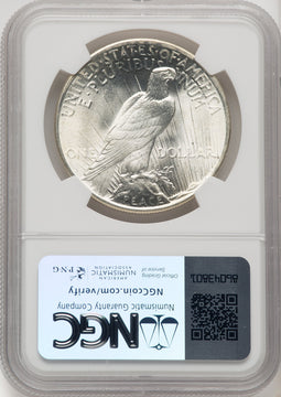 1925 $1 Peace Dollar NGC MS67 (768780019)