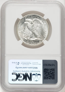 1939-D 50C Walking Liberty Half Dollar NGC MS67 (769233005)