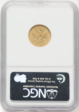 1852-O $2.50 Liberty Quarter Eagle NGC XF45 (769755045)