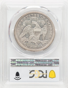 1872 Seated Dollar PCGS XF45