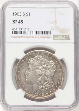 1903-S Morgan Dollar NGC XF45