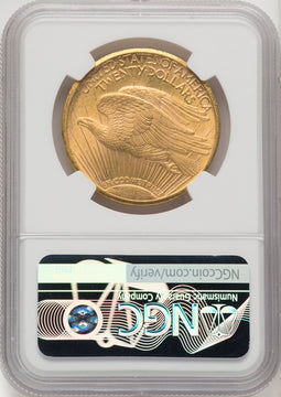 1924-D $20 Saint-Gaudens Double Eagle NGC MS64 (769738041)