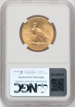 1909-D $10 Indian Eagle NGC MS62 (171424042)
