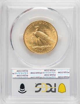 1908 $10 MOTTO Indian Eagle PCGS MS62 (769059005)