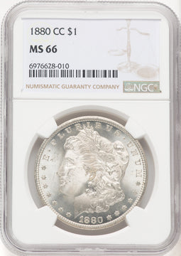 1880-CC Morgan Dollar NGC MS66