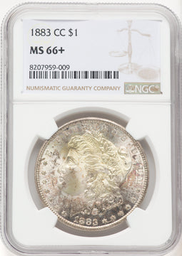 1883-CC $1 Morgan Dollar NGC MS66+ (769601003)