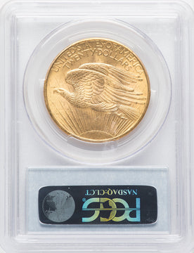 1908 $20 NO MOTTO Saint-Gaudens Double Eagle PCGS MS64+ (506291023)