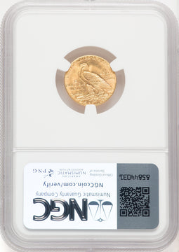1909 $2.50 Indian Quarter Eagle NGC MS64 (769899002)