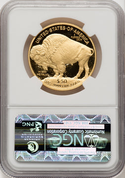 2011-W $50 One-Ounce Gold Buffalo First Strike NGC PF70 (769955001)