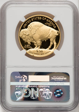 2016-W $50 Gold Buffalo First Day Baltimore NGC PF70