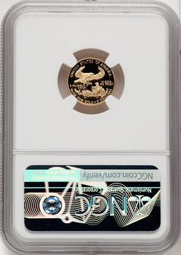 2002-W Gold American Eagle Brown Label 4-Coin Set NGC PF70