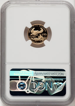1997-W Gold American Eagle Brown Label 4-Coin Set NGC PF70