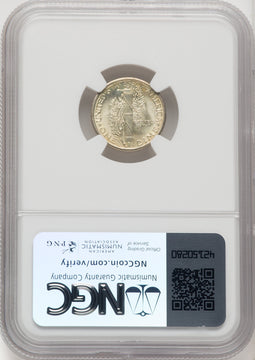 1936 10C FB Mercury Dime NGC MS68