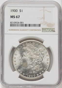 1900 Morgan Dollar NGC MS67 (768633017)