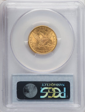1897 $5 Liberty Half Eagle PCGS MS66