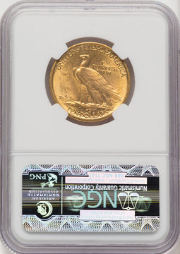 1907 $10 No Motto Indian Eagle NGC MS64 (769904044)
