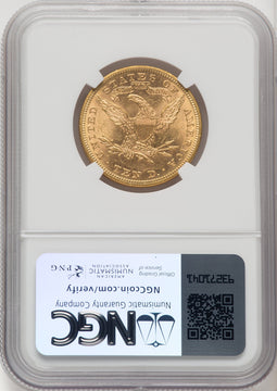 1889 $10 Liberty Eagle NGC MS62