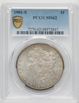 1901-S Morgan Dollar PCGS MS62