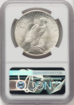 1935-S Peace Dollar NGC MS65