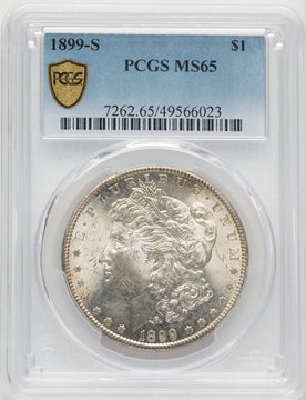 1899-S Morgan Dollar PCGS MS65