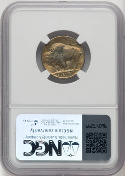 1936-D 5C Buffalo Nickel NGC MS68