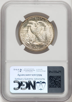1937-D 50C Walking Liberty Half Dollar NGC MS67 (768803010)