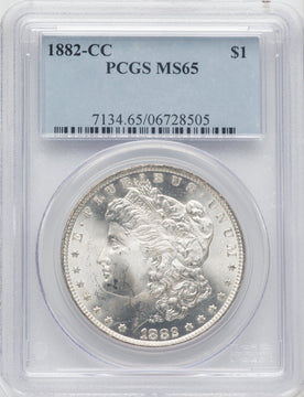 1882-CC Morgan Dollar PCGS MS65 (769908024)