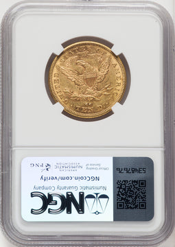 1880-CC $10 Liberty Eagle NGC AU55 (177137001)