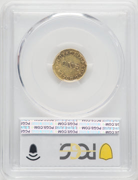 1831-34 C. Bechtler Dollar 30G. Territorial Gold PCGS AU58