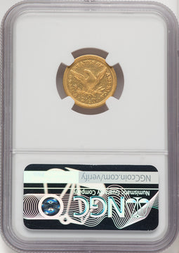 1846-O $2.50 Liberty Quarter Eagle NGC MS62 (769947031)
