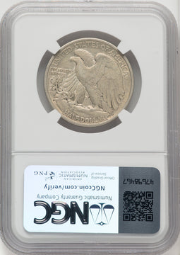 1921-S 50C Walking Liberty Half Dollar NGC XF45 (769947012)